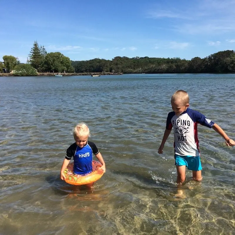 bruns river swimming spots pic