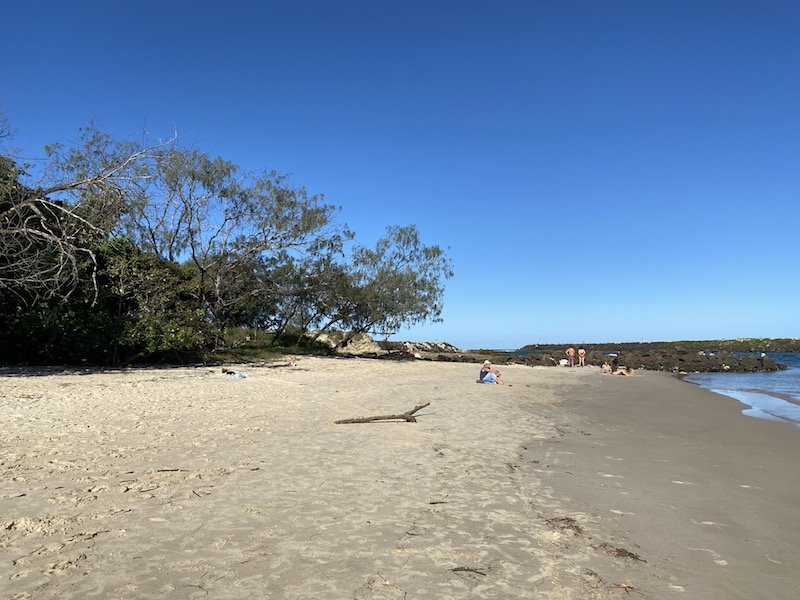 christmas beach shade pic