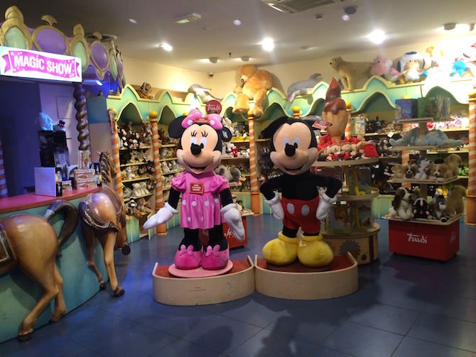 image - Toy Shops in Rome - Mickey Mouse
