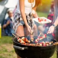 image - camping food list skewer sticks