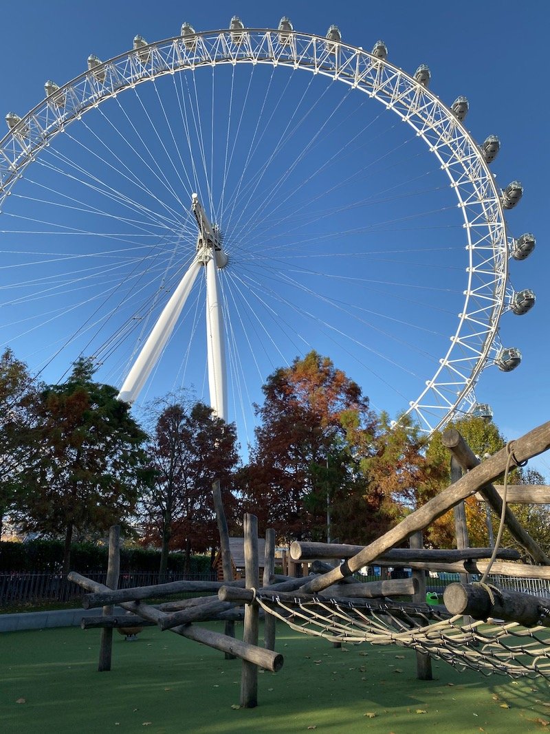 image - jubilee gardens playground london eye view