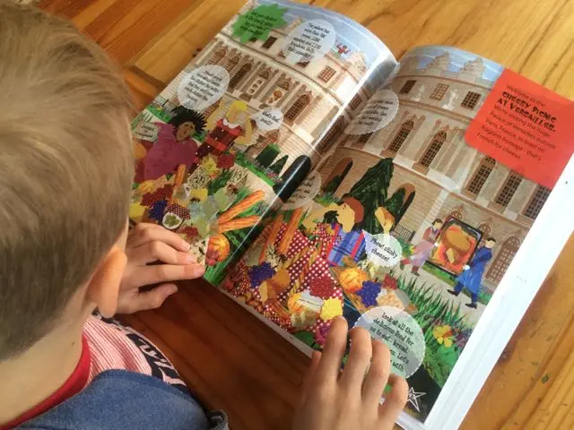 image - reading lonely planet travel books for kids