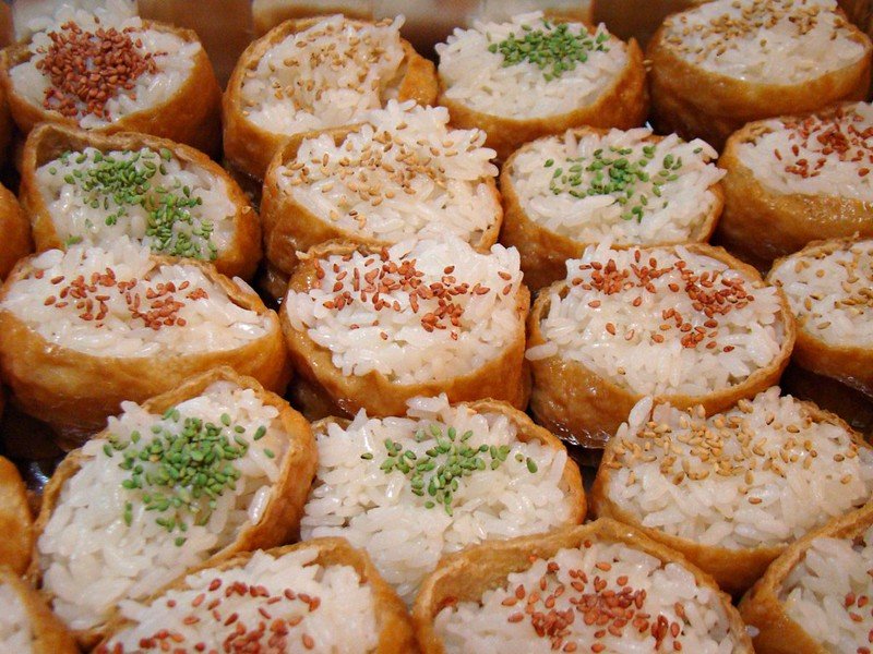 inari platter pic by vegan feast catering