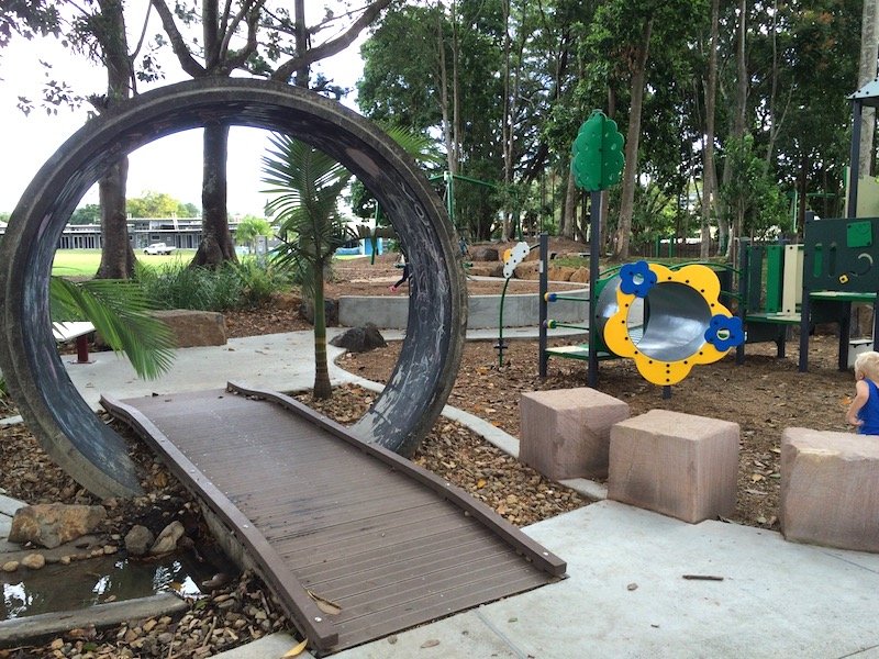 knox park murwillumbah playground tunnel pic