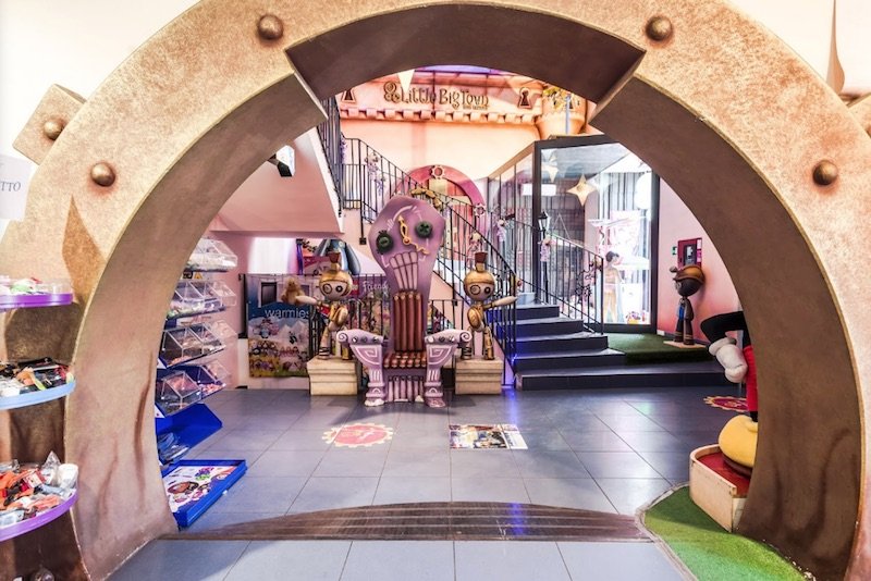 little big town rome toy shop interior