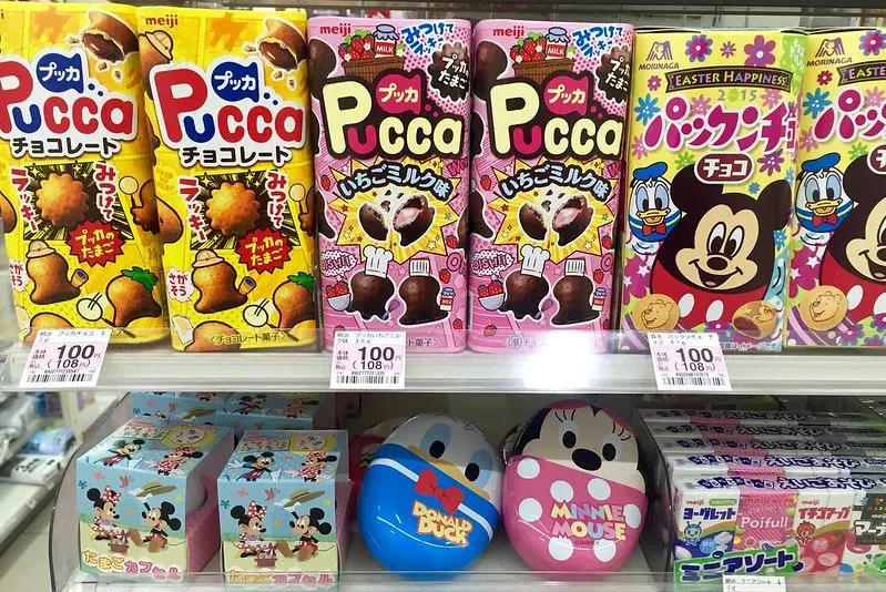 mickey mouse treats in japan konbini by amy jane mitchell 22236887793