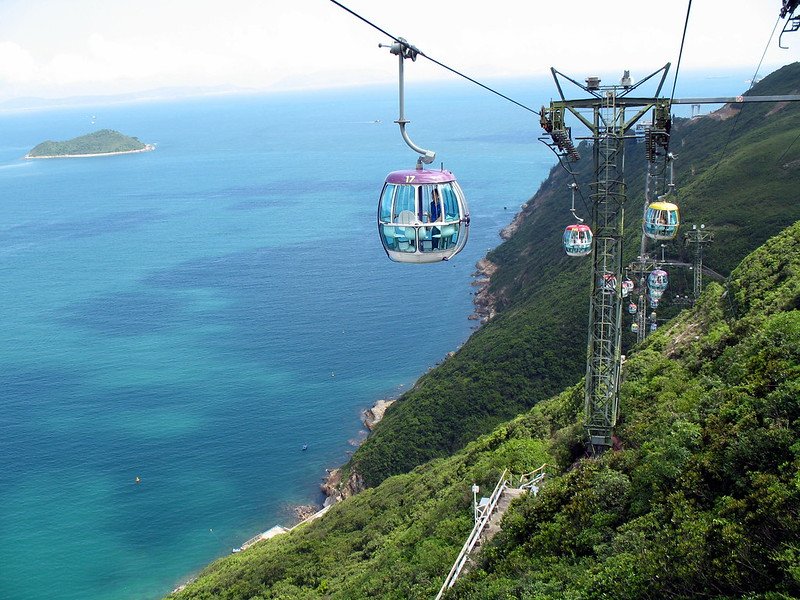 ocean park cable car view pic by denise chan