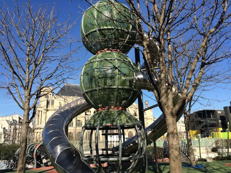 paris playgrounds - terrain d'aventures spaceship pic