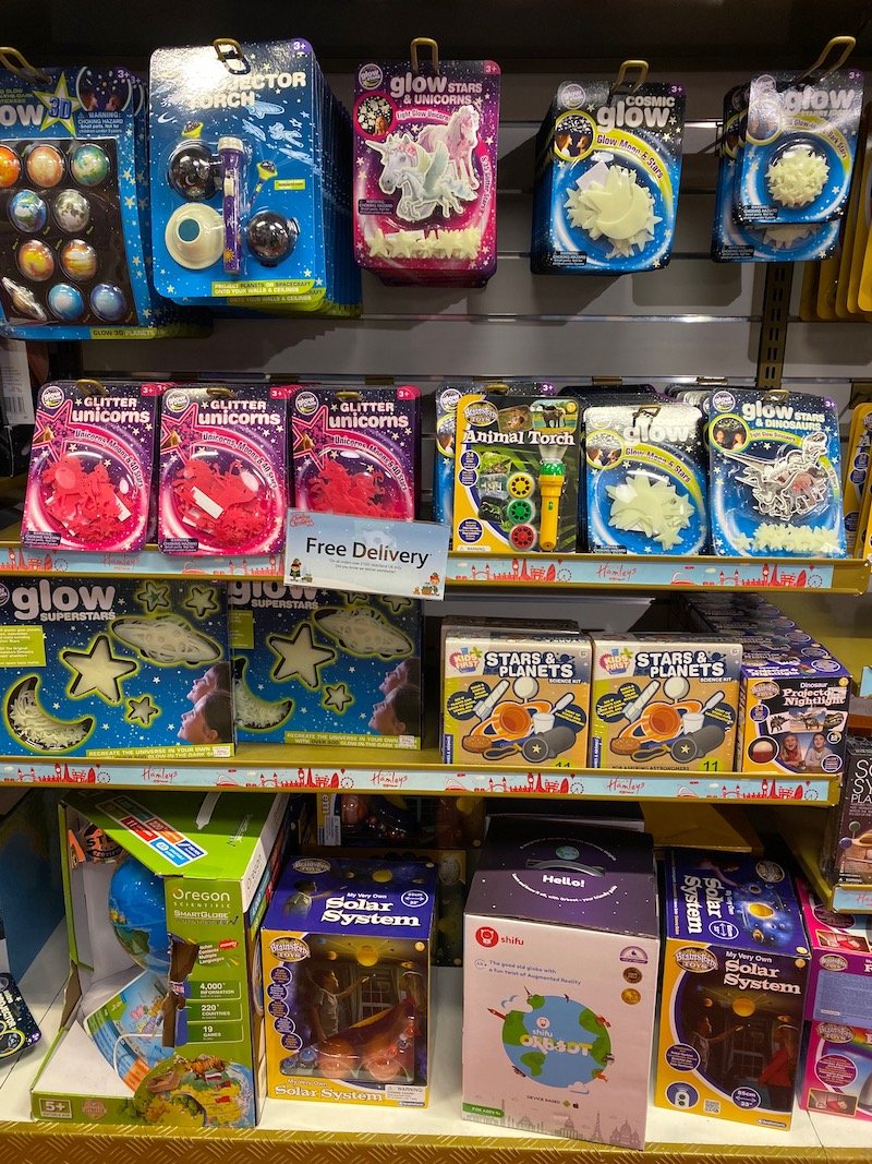 stem toys at hamleys toy shop pic