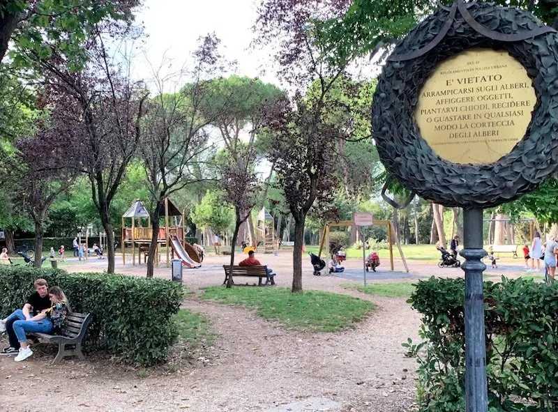 villa borghese playground by michael mcroberts