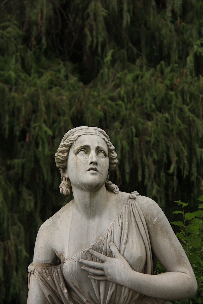 villa borghese statue by antonia-felipe