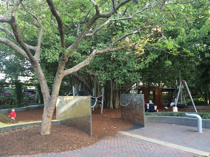 Picnic Island Green at southbank parklands pic