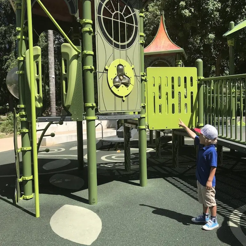 brisbane botanic garden playground activities pic