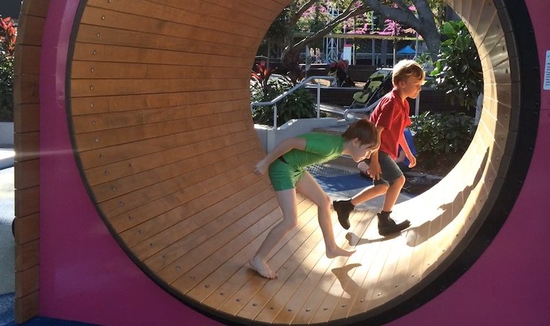 image - riverside green playground hamster wheel