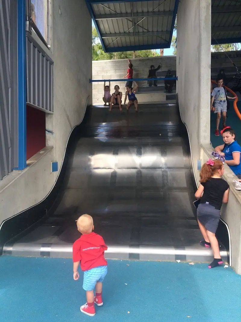 photo - frew park milton playground Frew Park Milton 3m slide