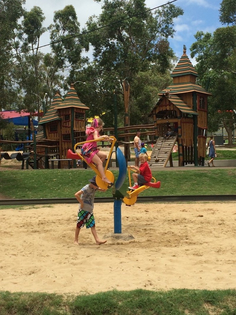 photo - funderwood hollow playground bicycle ride