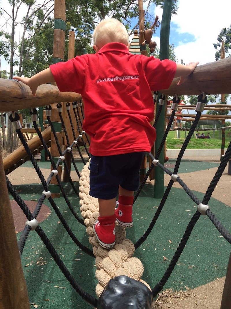 photo - funderwood hollow playground bridge