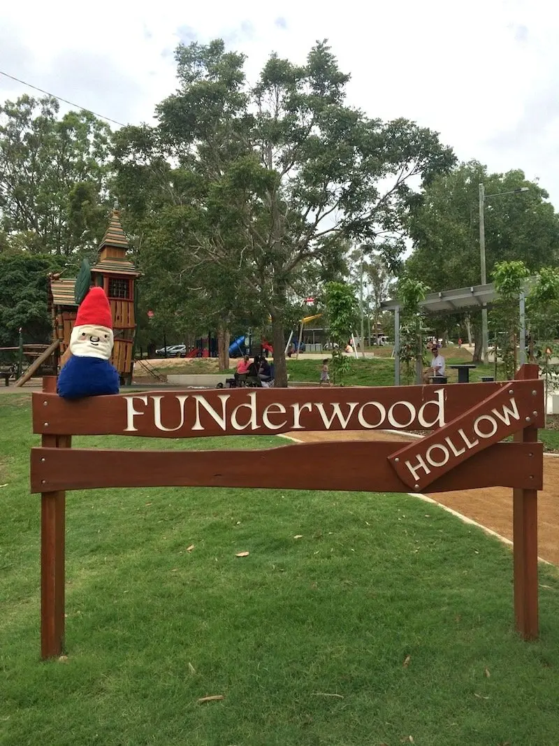 photo - funderwood hollow playground sign