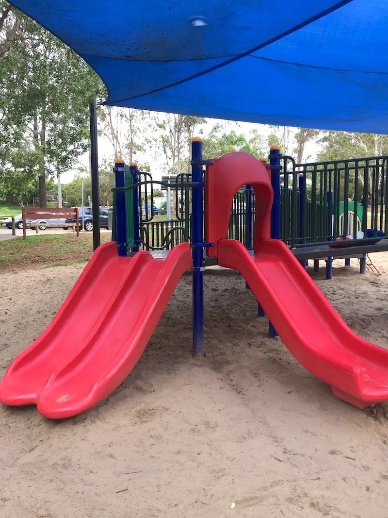 photo - funderwood hollow playground slides