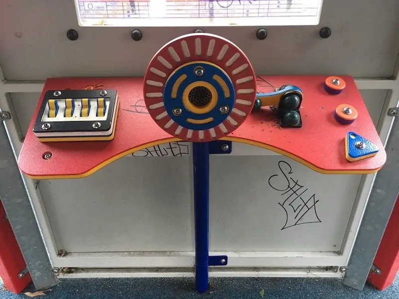 photo - lobley park playground inside plane