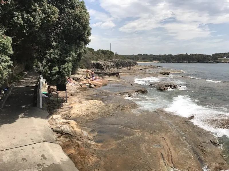 photo - malabar rock pool rocks