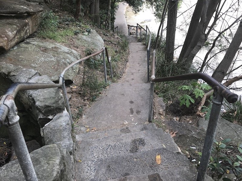 photo - parsley bay walk steps