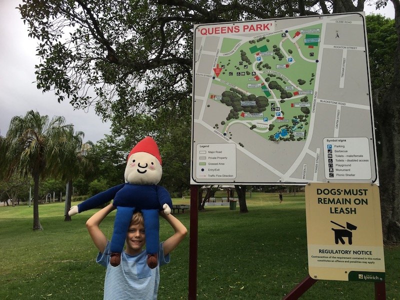 photo - queens park playground map