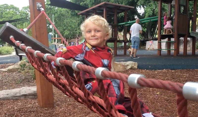 photo - queens park playground swing net