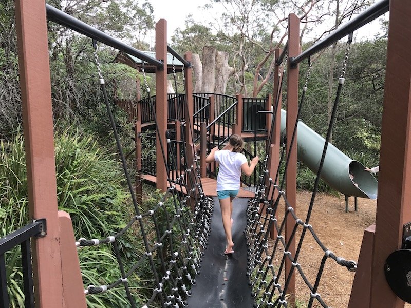 photo - tunks park cammeray climbing nets