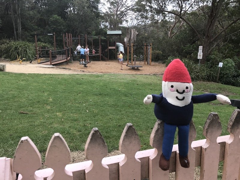 photo - tunks park playground entrance