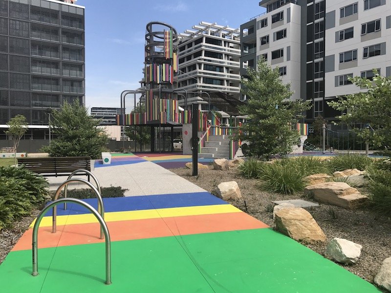 photo - wulaba park playground pathways 