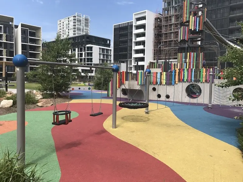 photo - wulaba park playground swings