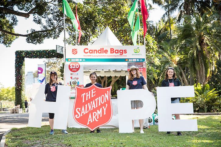 salvos candle bags hope pic via FB