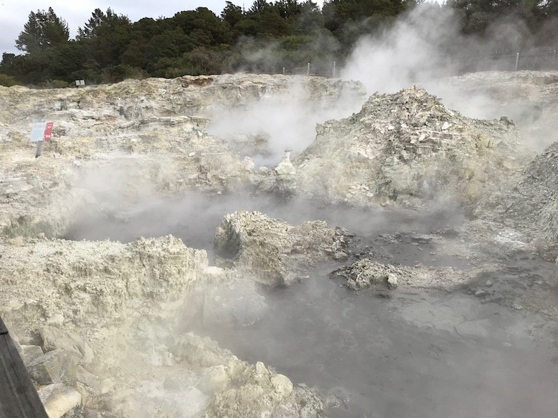 Hells Gate Inferno pools boiling point pic