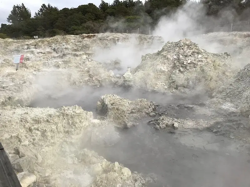 Hells Gate Inferno pools boiling point pic