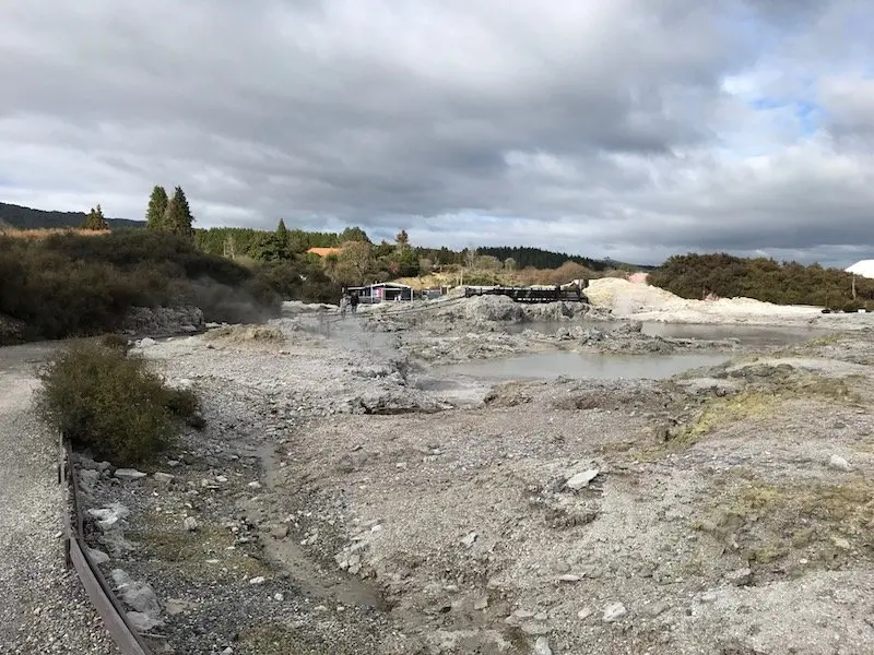 Image - Hells Gate thermal park walk after sulphur bath
