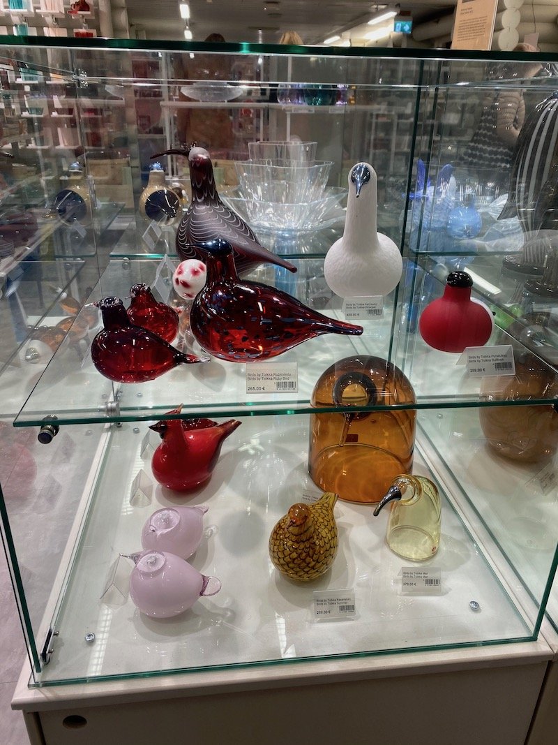 Image - Iittala outlet store finland birds ornaments