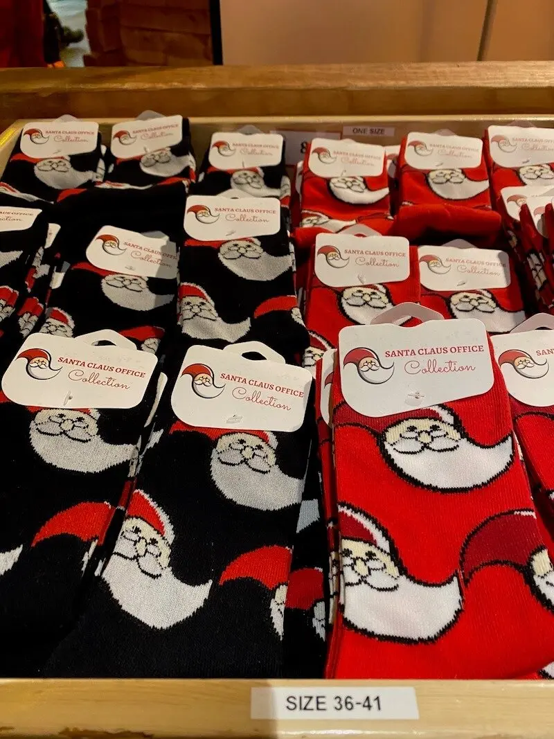 Image - Official Santa Claus main office shop socks