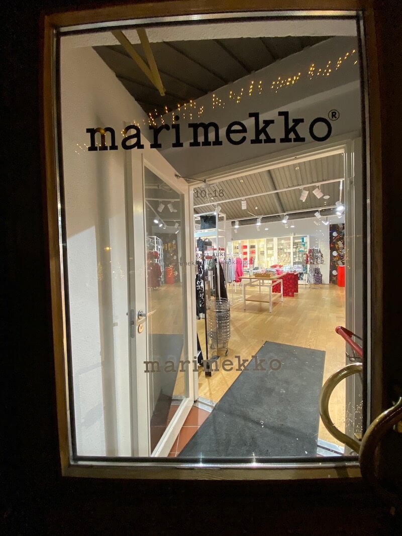 Image - marimekko outlet store doorway