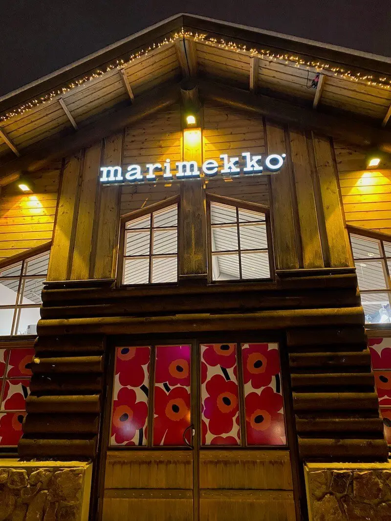 Image - marimekko outlet store finland exterior signage