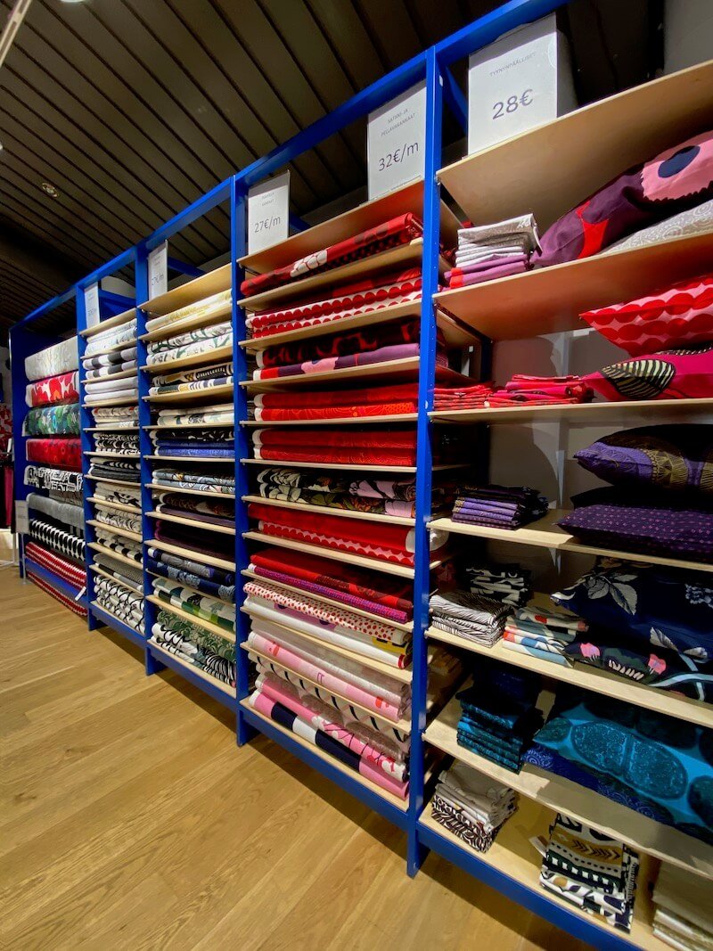 Image - marimekko outlet store finland fabric selection