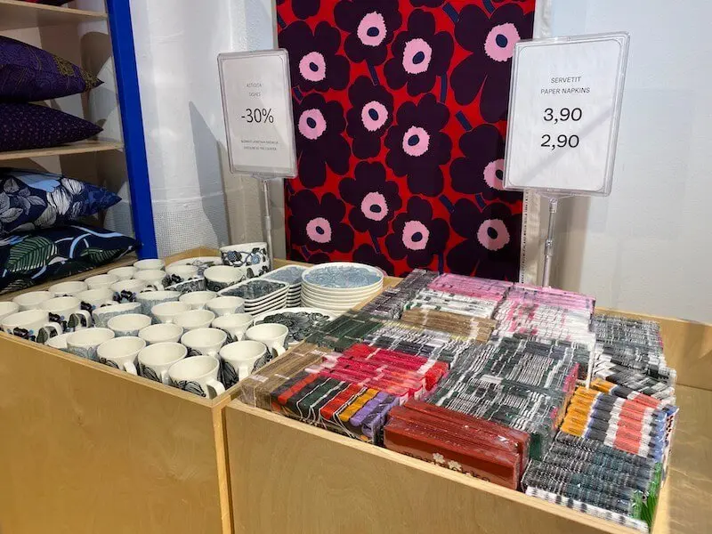 Image - marimekko outlet store napkins