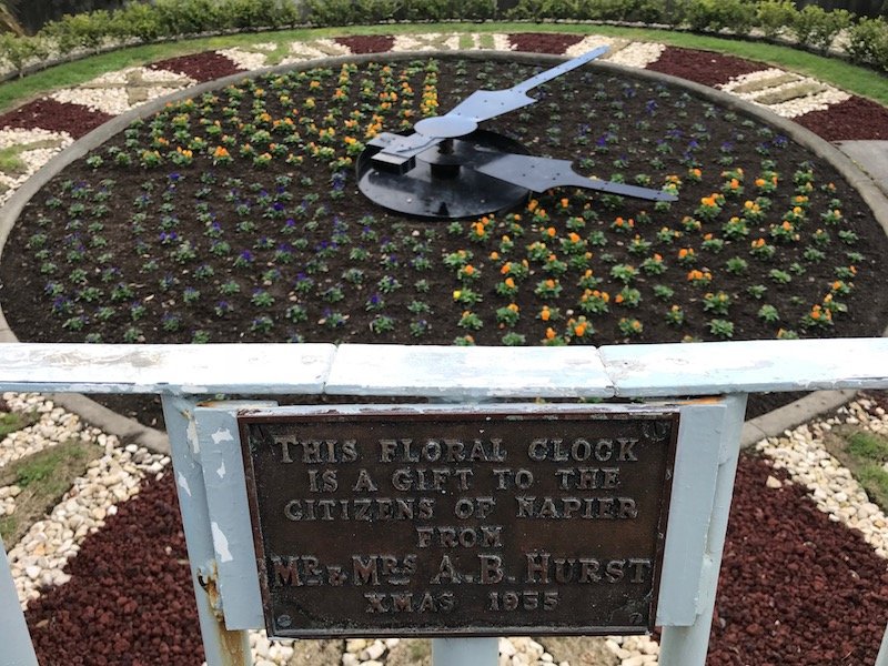 Napier flower clock pic