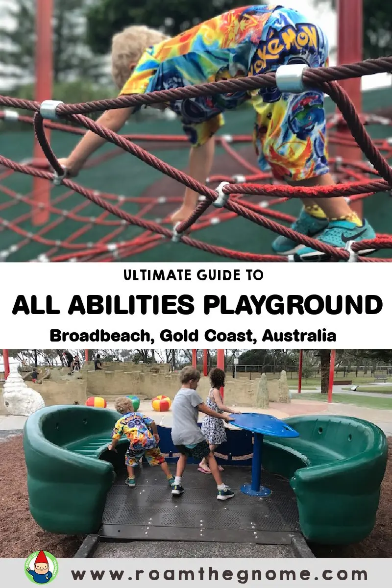 PIN all abilities playground broadbeach