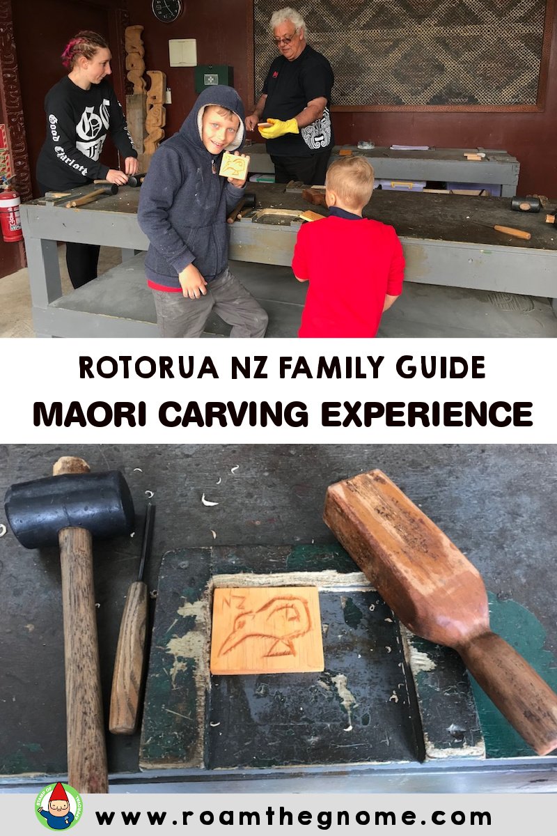 PIN maori carving experience