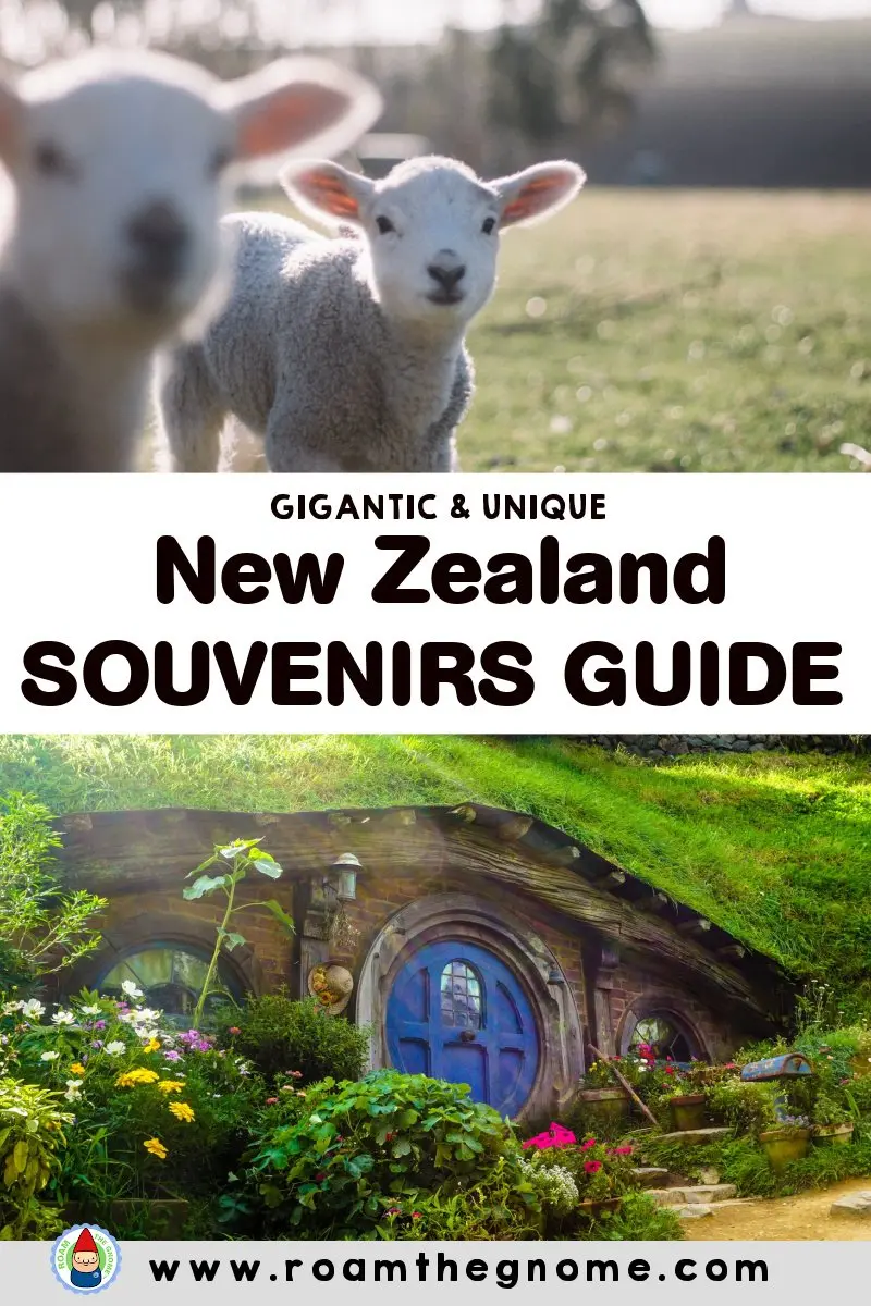PIN new zealand souvenirs guide
