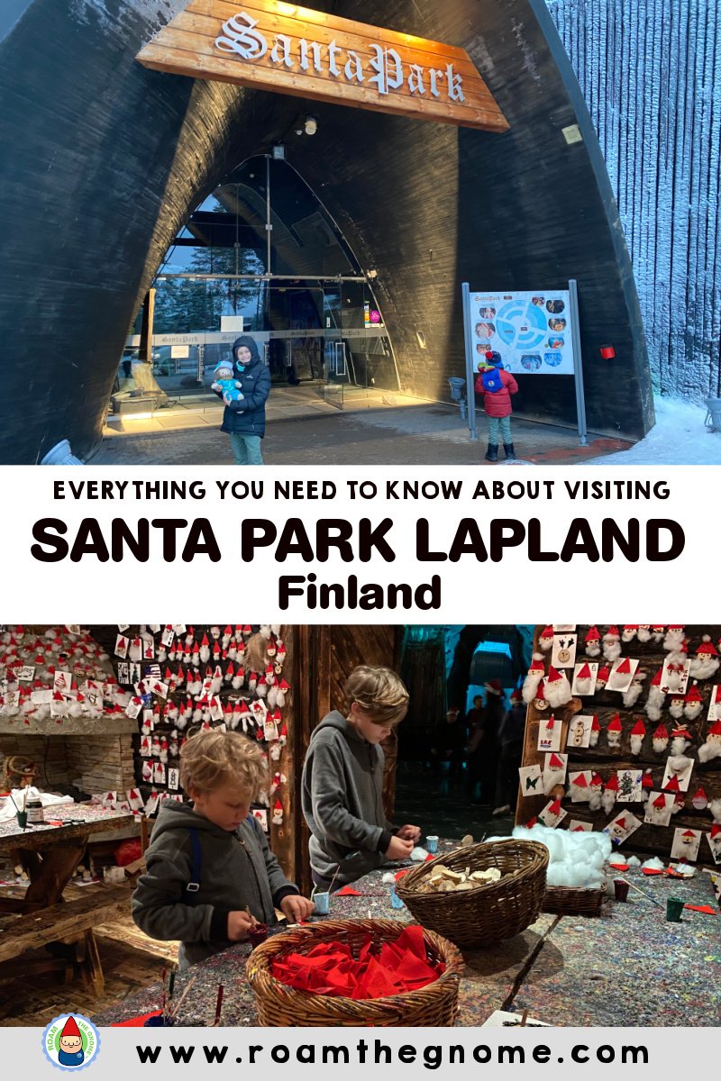 PIN santa park finland