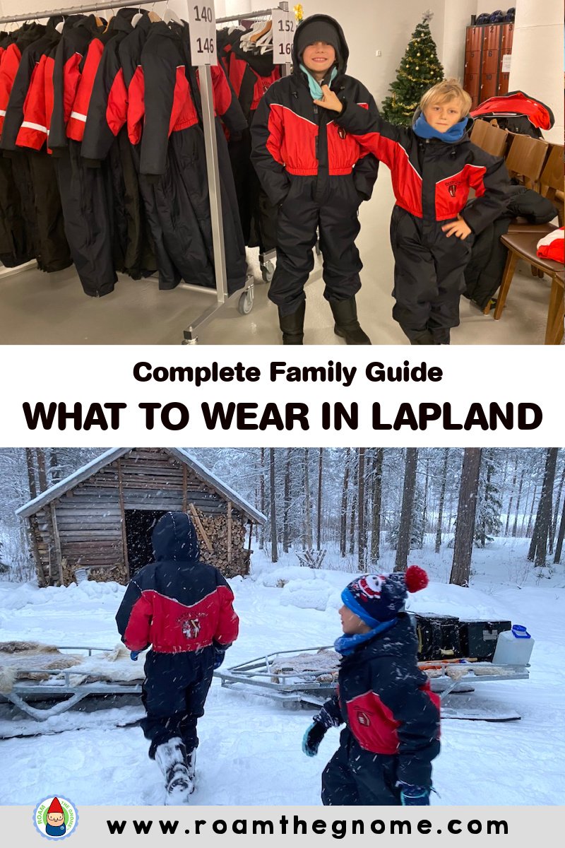 PIN what to wear in lapland