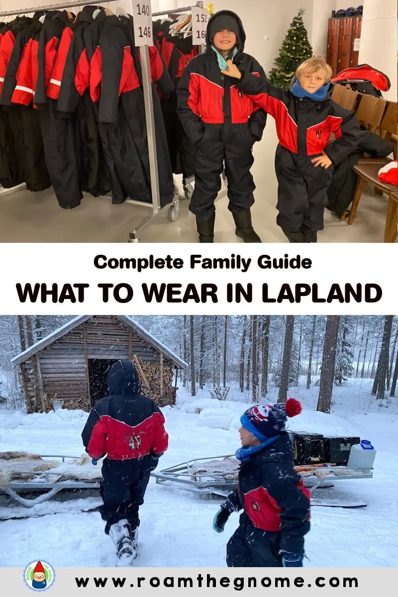 PIN what to wear in lapland