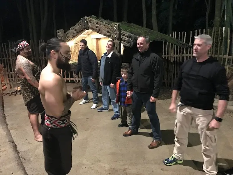 Photo - Rotorua Night Activities Haka practice